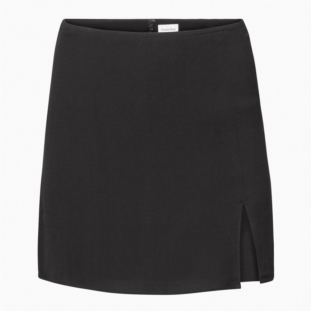 Aritzia - Sunday Best Black Tatiana Mini Skirt